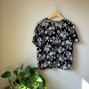 Vintage 100% silk top!